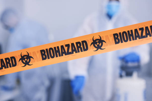 Professional Hoarding Cleanup technician working in Highland, AR
